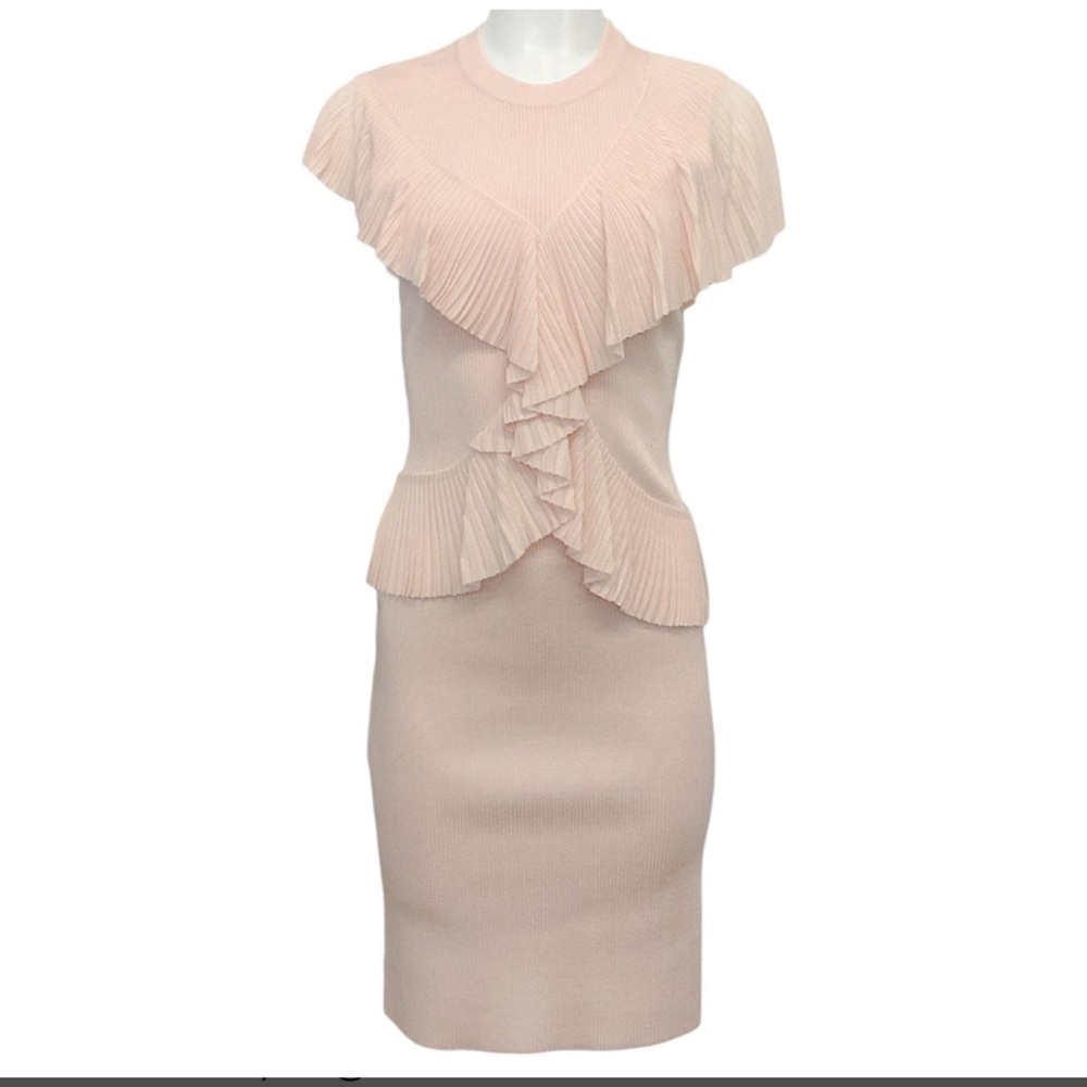 Givenchy Crew Neck Knee-Length Dress Size: XS - Picture 5 of 8